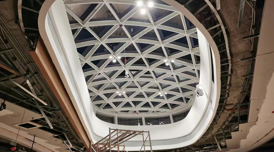 廣州歐瑞公司韶關保利二標段GRG構件來自飾紀上品建材公司