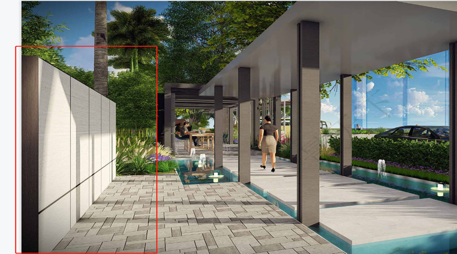 深圳工商物價大廈花園UHPC項目 深圳工商物價大廈花園UHPC項目