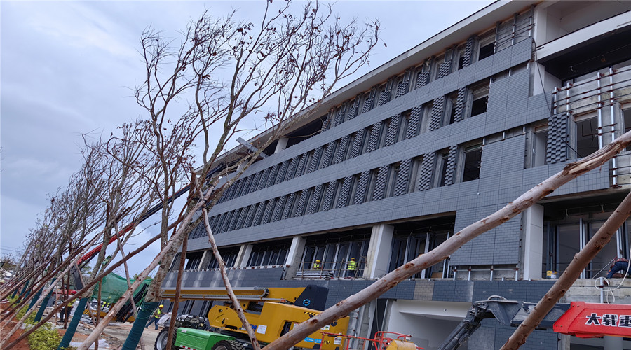 海南陵水中央民族大學UHPC幕墻板項目