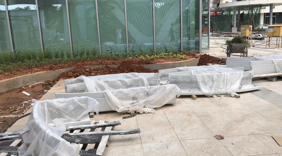 佛山市第二中學附屬學校GRC花池坐凳項目 佛山市第二中學附屬學校GRC花池坐凳項目