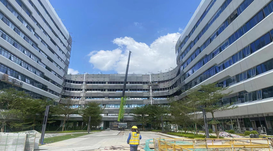 花都區(qū)中山大學附屬仁濟醫(yī)院GRC外墻掛板工程案例