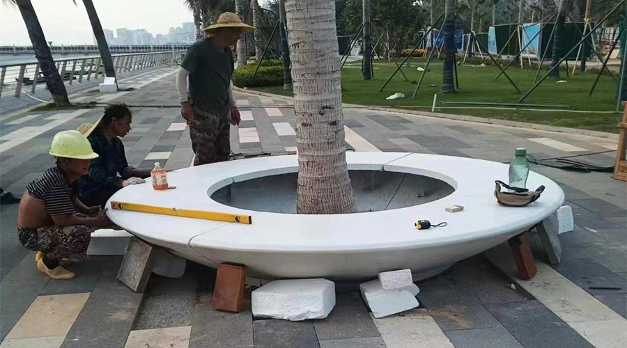 海南三亞鳳凰島UHPC透光坐凳樹池項(xiàng)目 海南三亞鳳凰島UHPC透光坐凳樹池項(xiàng)目