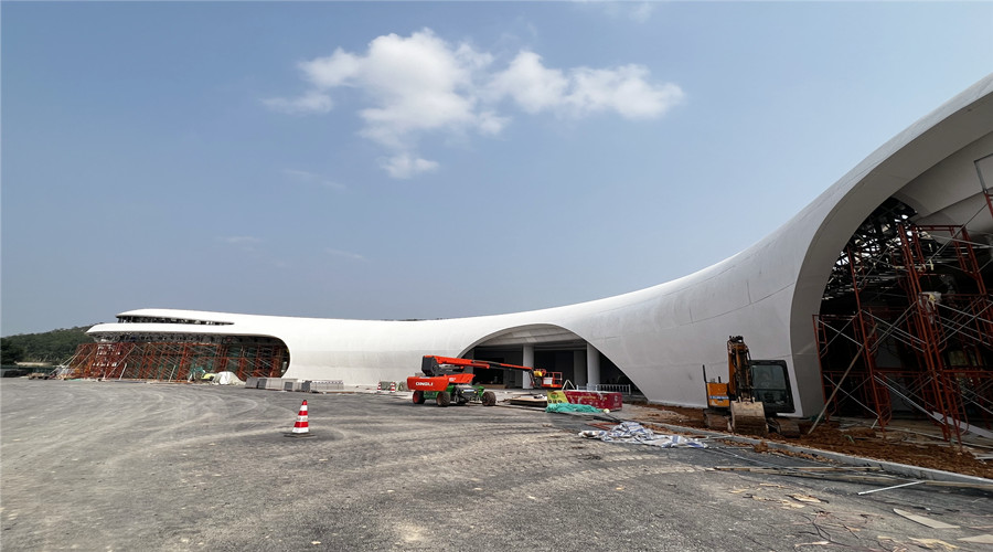 深圳沙田服務區GRC幕墻板項目