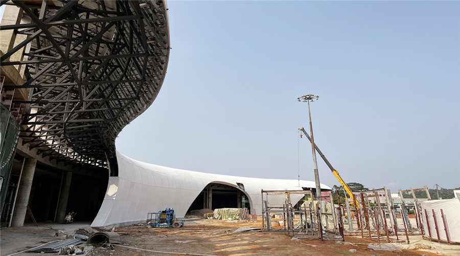 深圳沙田服務區GRC幕墻板項目