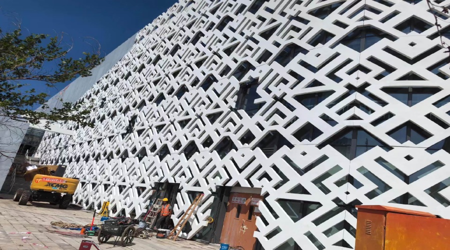 海南陵水體育中心UHPC幕墻圖騰板 海南陵水體育中心UHPC幕墻圖騰板