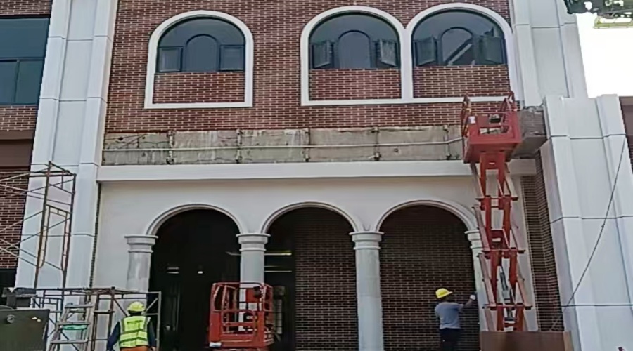 發(fā)泡陶瓷窗套柱子