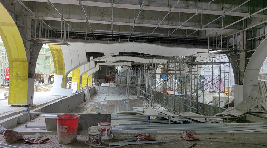 GRG構(gòu)件安裝 GRG構(gòu)件安裝