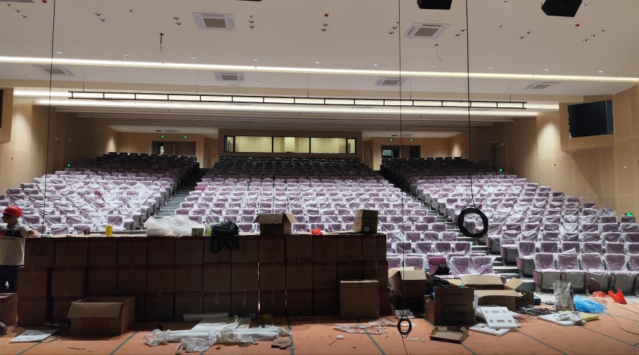 廣州黃埔會元中學GRG報告廳工程案例