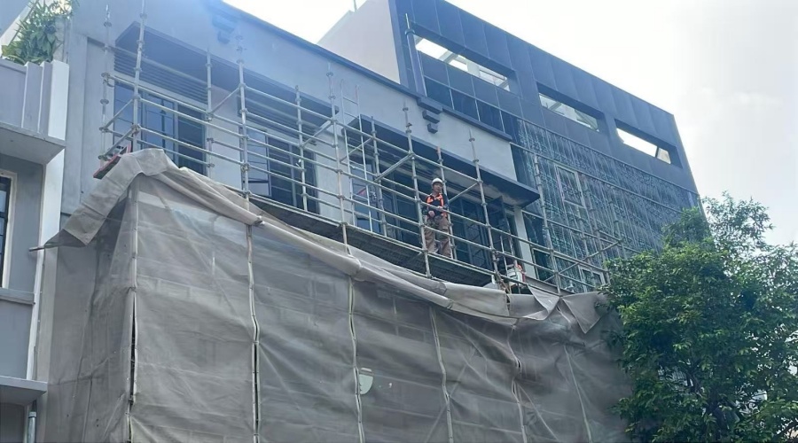 出口新加坡GRC盒子的工程案例