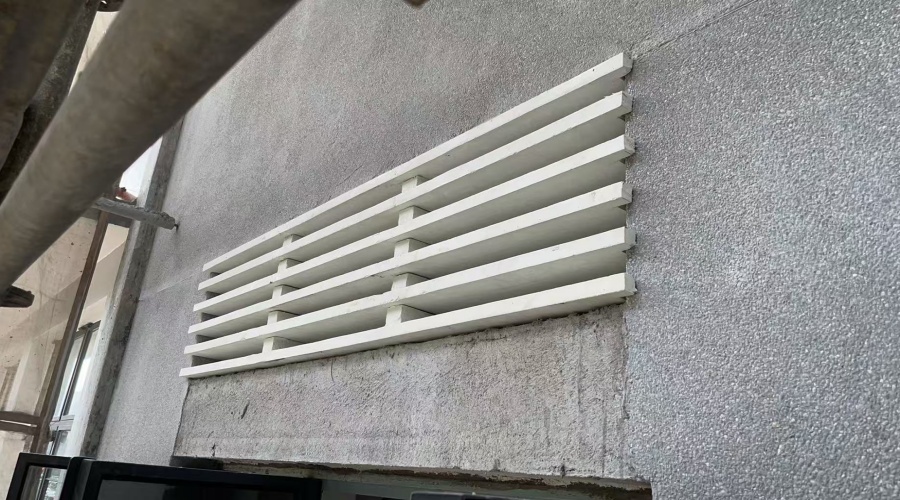 出口新加坡GRC盒子的工程案例