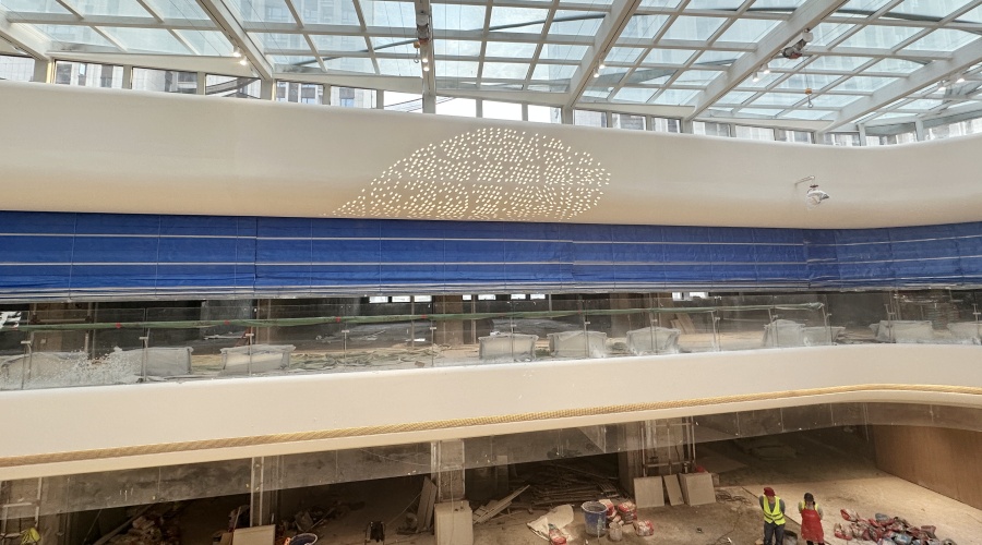 商場GRG透光吊頂 商場GRG透光吊頂