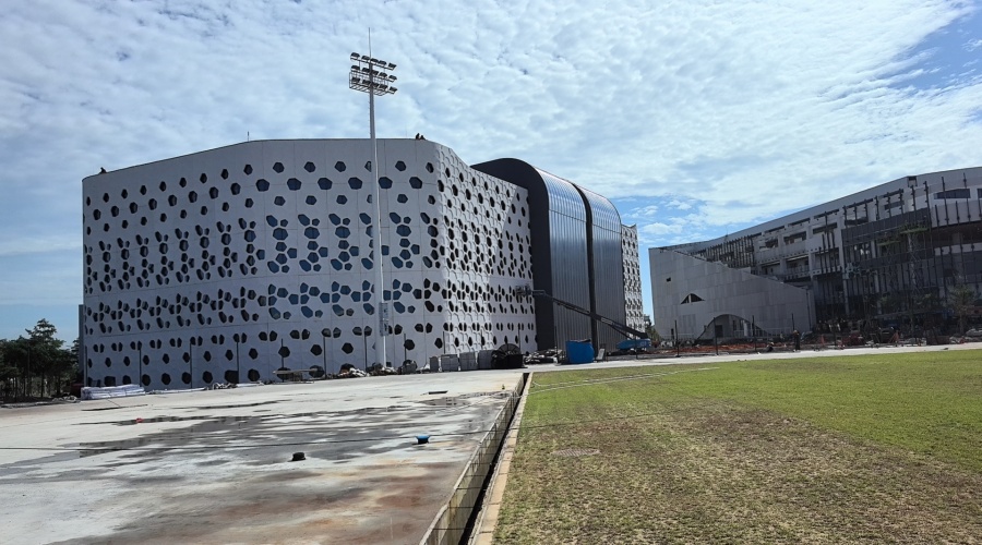 UHPC幕墻板裝飾效果