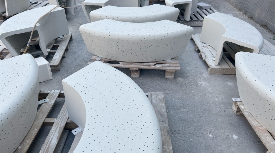 揭陽普寧GRC透光坐凳 揭陽普寧GRC透光坐凳